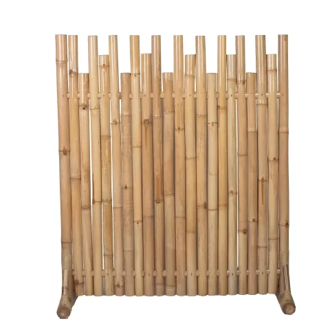 Palissade sur pieds en bambou 2