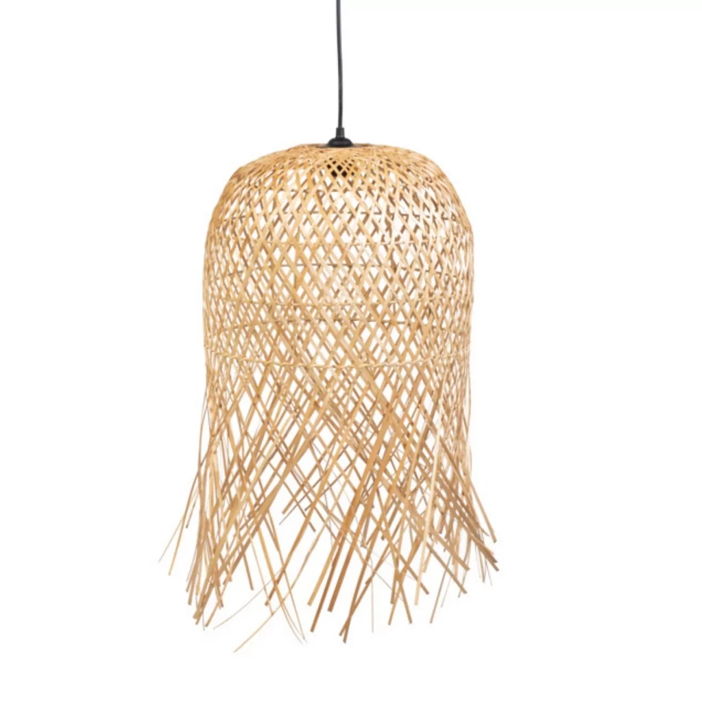 Suspension en bambou - Suspension exotique en bambou - Suspension paille - Suspension bohème bambou Suspension en bambou - Suspension exotique en bambou - Suspension paille - Suspension bohème bambou