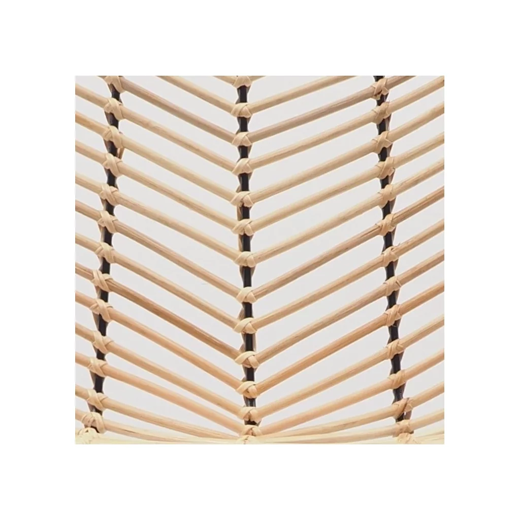 ATI - Tabouret de bar en rotin et métal - HYDILE, marque de déco naturelle