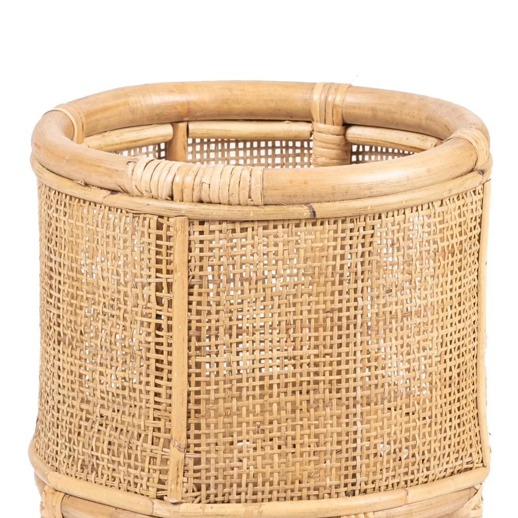 DARIO - Cache pot sur pieds en rotin