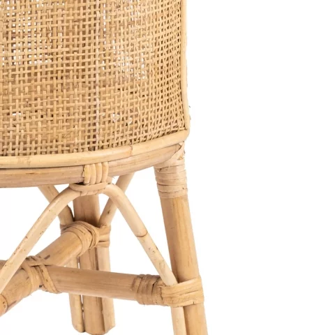 DARIO - Cache pot sur pieds en rotin