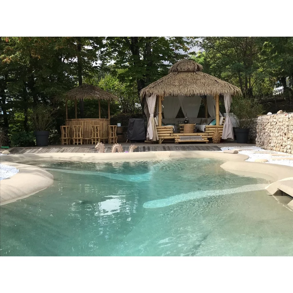 Gazebo bambou L'hydîle