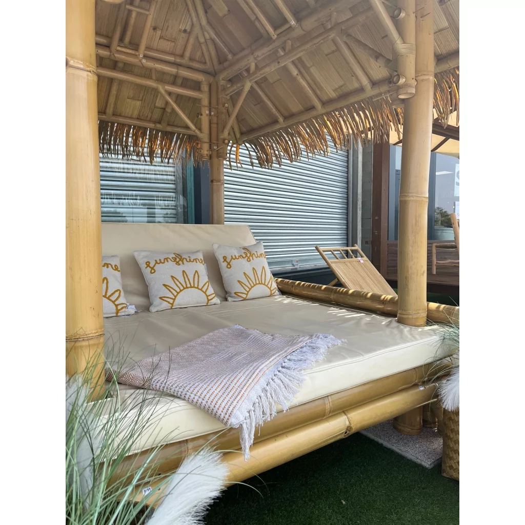 Paillote bambou extérieur