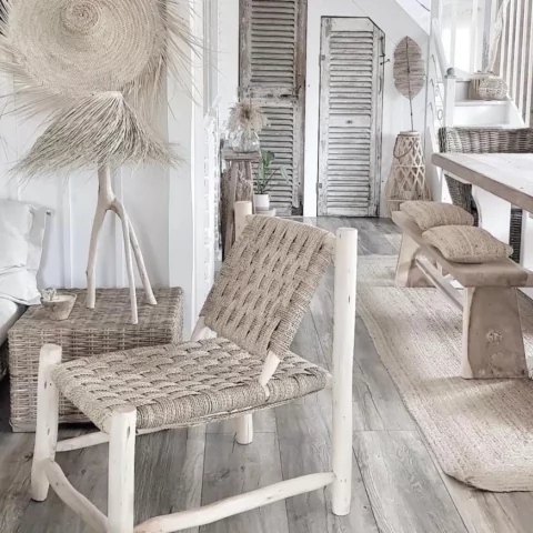 fauteuil salon - fauteuil naturel - fauteuil vintage - transat - fauteuil exterieur tendance