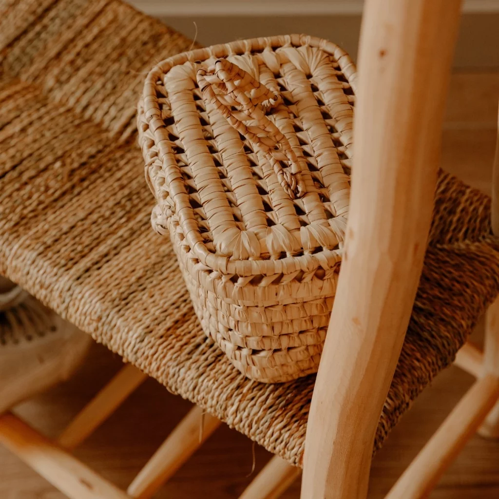 petit panier naturel pour cadeau