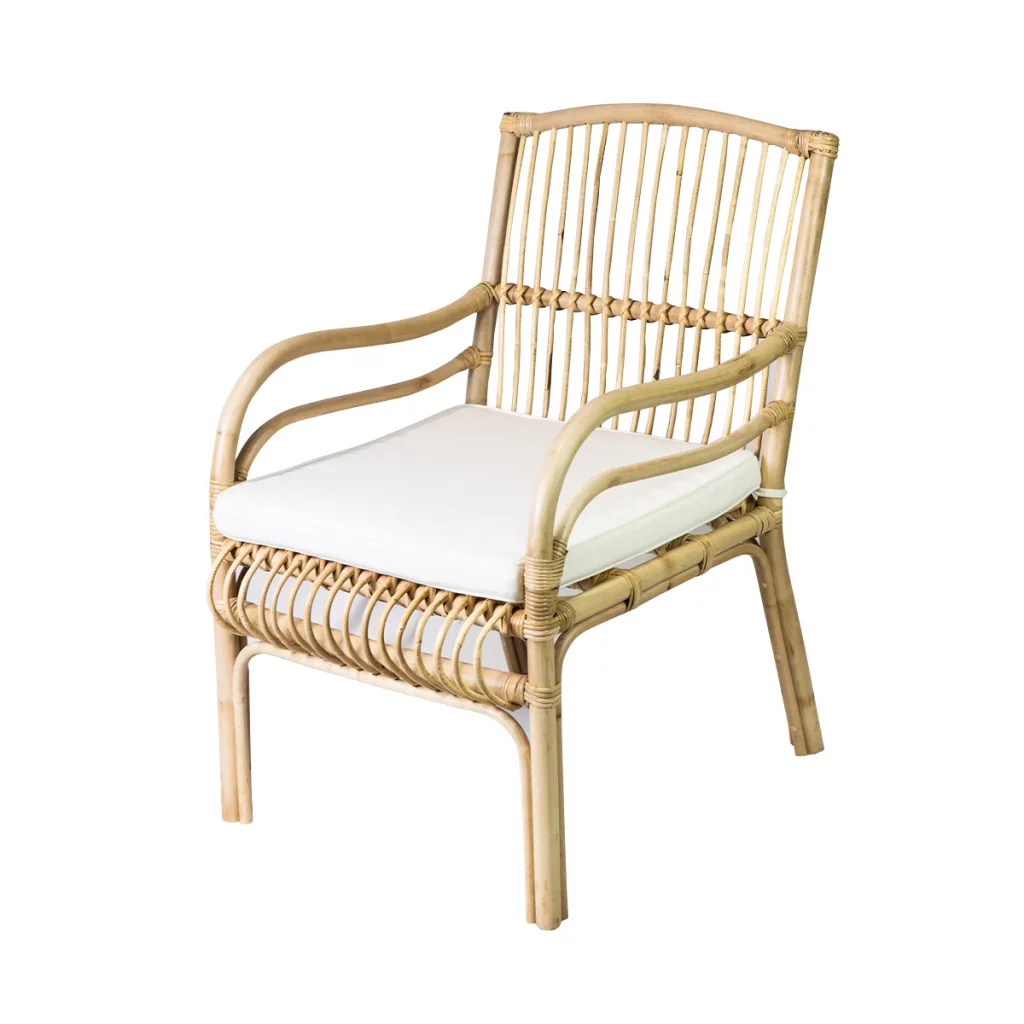 BONDY- chaise-en-rotin-avec-accoudoirs