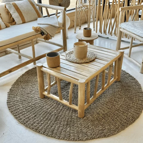 ARY-table-basse-rectangle-en-bois-de-teck-clair 2