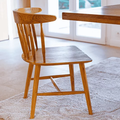 gigi - chaise de salon en bois