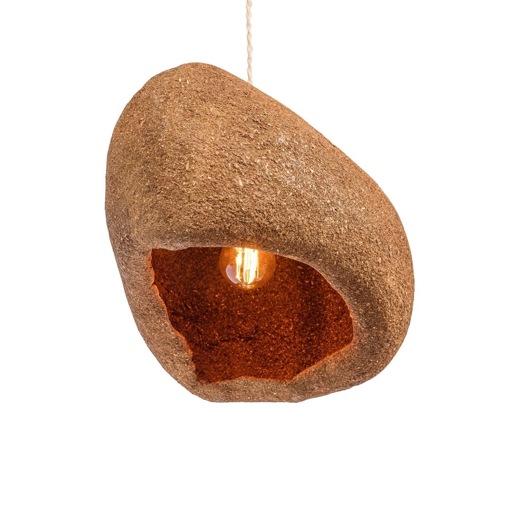 Oslo S - Suspension en sciure de bois de teck