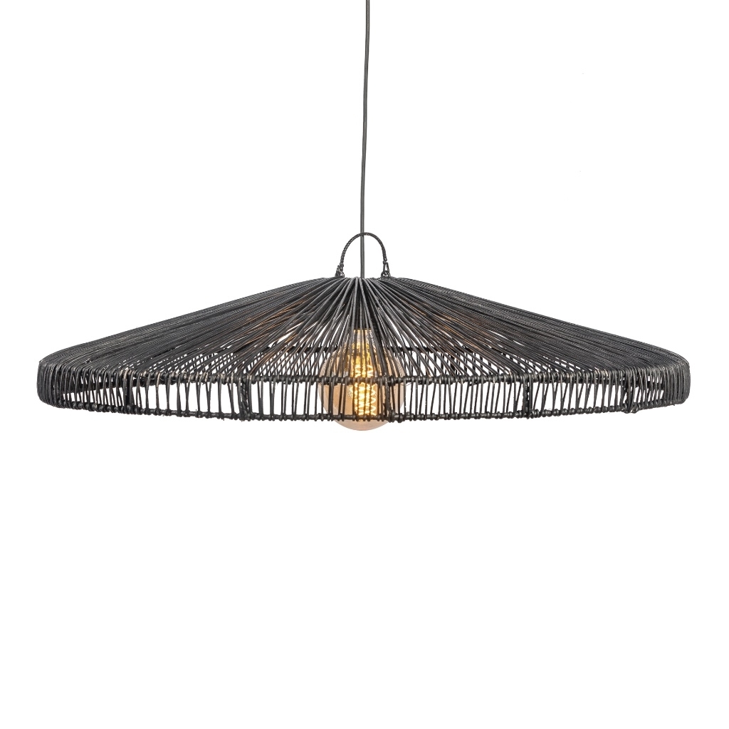 Esso XL - Suspension en rotin noir