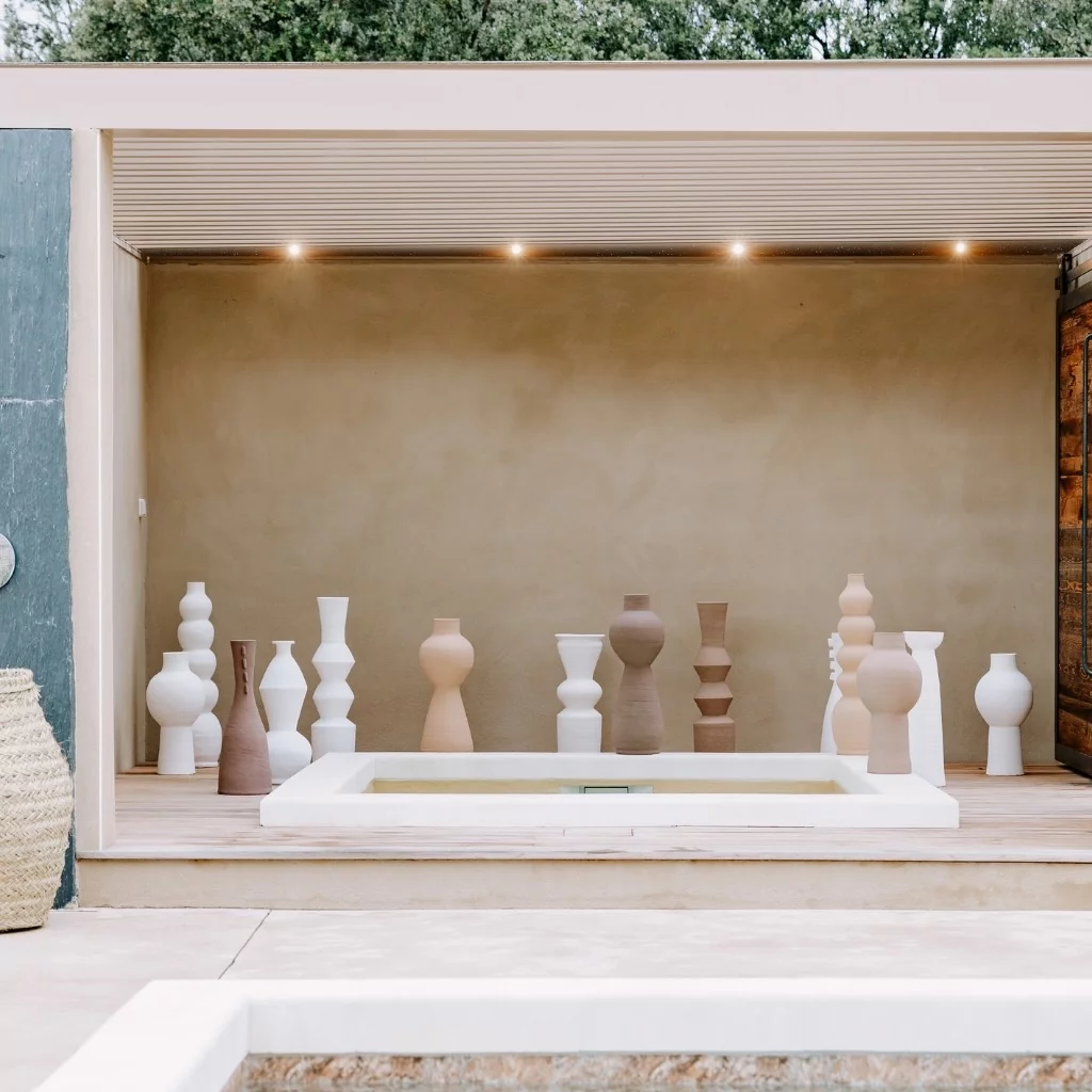 Poterie ZAGORA XXL en terre cuite - E pour intérieur et extérieur