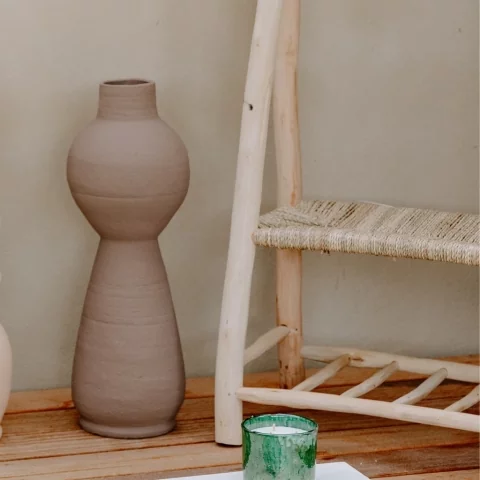 ZAGORA M - poterie en terre cuite marron