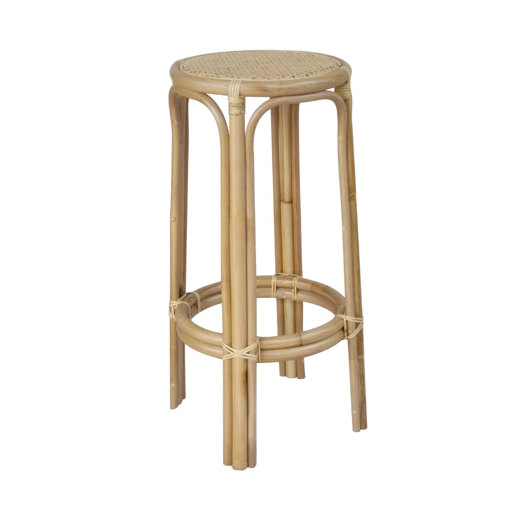 NELSON - Table d'appoint en rotin