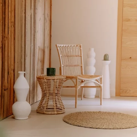 COME - Chaise de salon en rotin 2