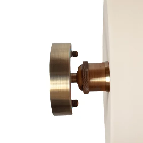 Applique murale en terre cuite blanche made in France