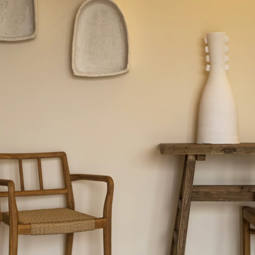 Poterie ZAGORA XXL en terre cuite - C pour intérieur