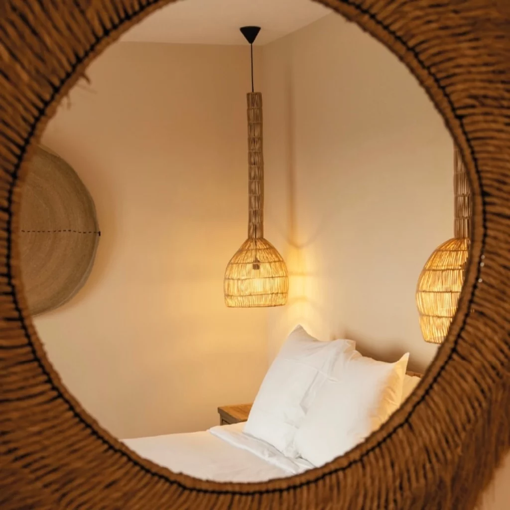 APRIL - suspension intérieur en rotin