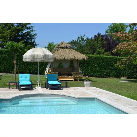 Salon de jardin bambou - pergola bambou - gazebo bambou - paillote bambou - bambou gazebo