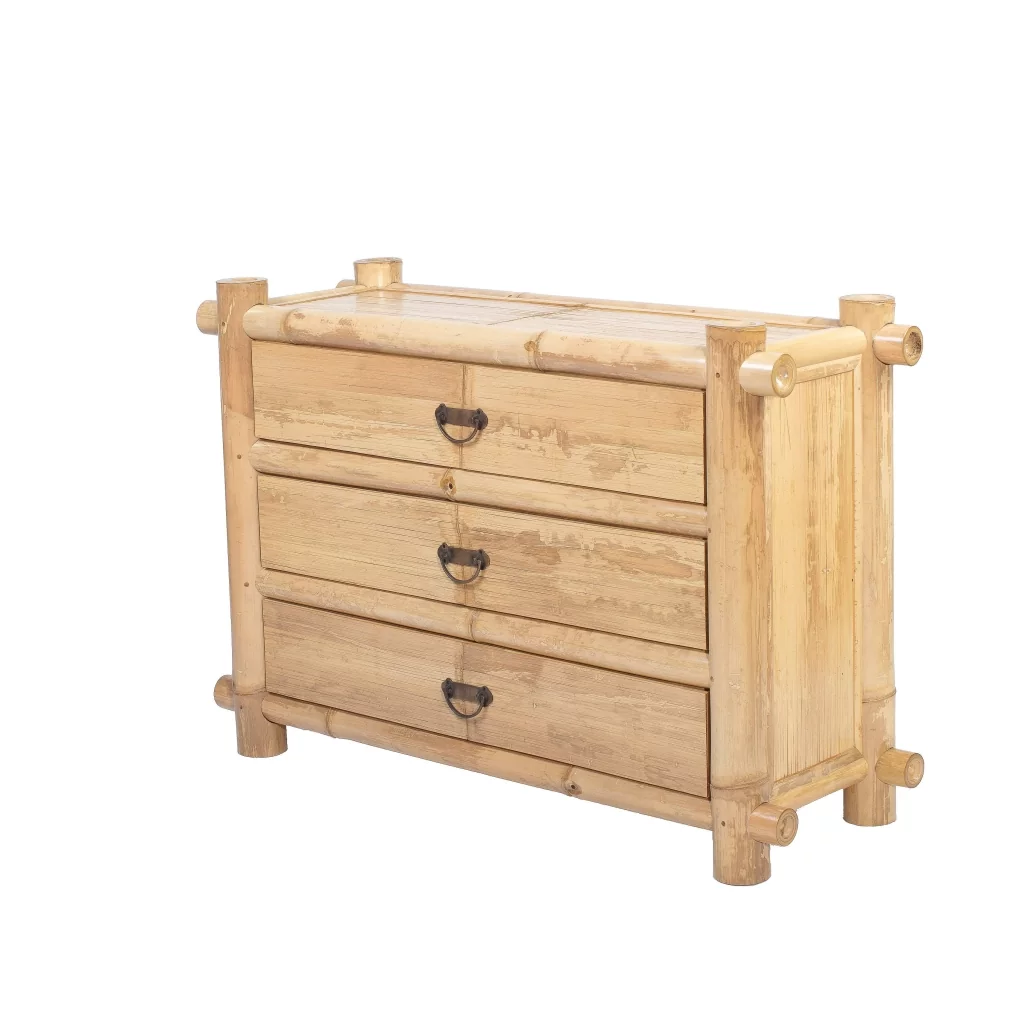 commode bambou - placard bambou - dressing - rangement meuble - meubles bambou - Hydile