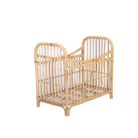 Lit Bebe Rotin Ou Berceau Rotin Enfant Olga Au Style Vintage Et Boheme Hydile