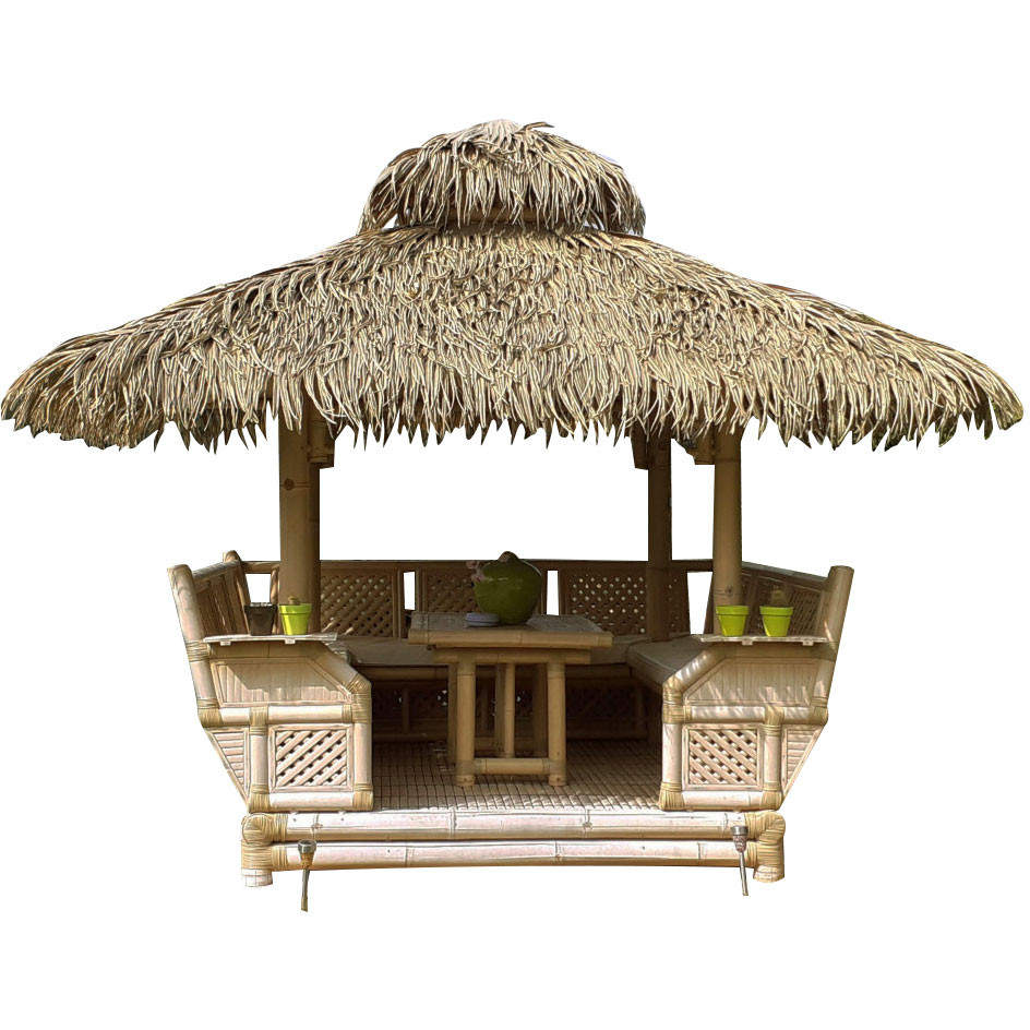 Gazebo en bambou