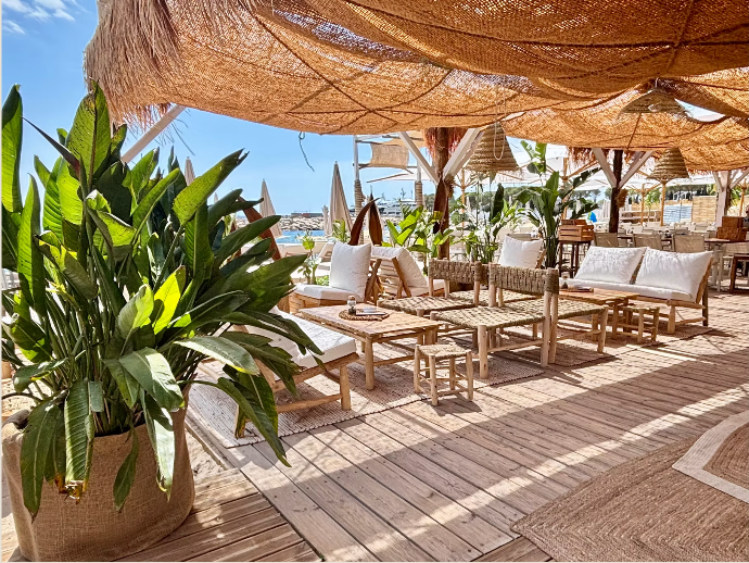 Ombrière pergola en bambou