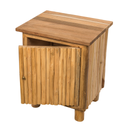 PIERRETTE - Chevet en branche de teck L50*l40*H60cm