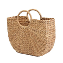SUMMER - Sac tressé en jacinthe d'eau L47xl14xh43cm