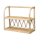 YDI - Petite étagère en rotin L60*l20*h45cm