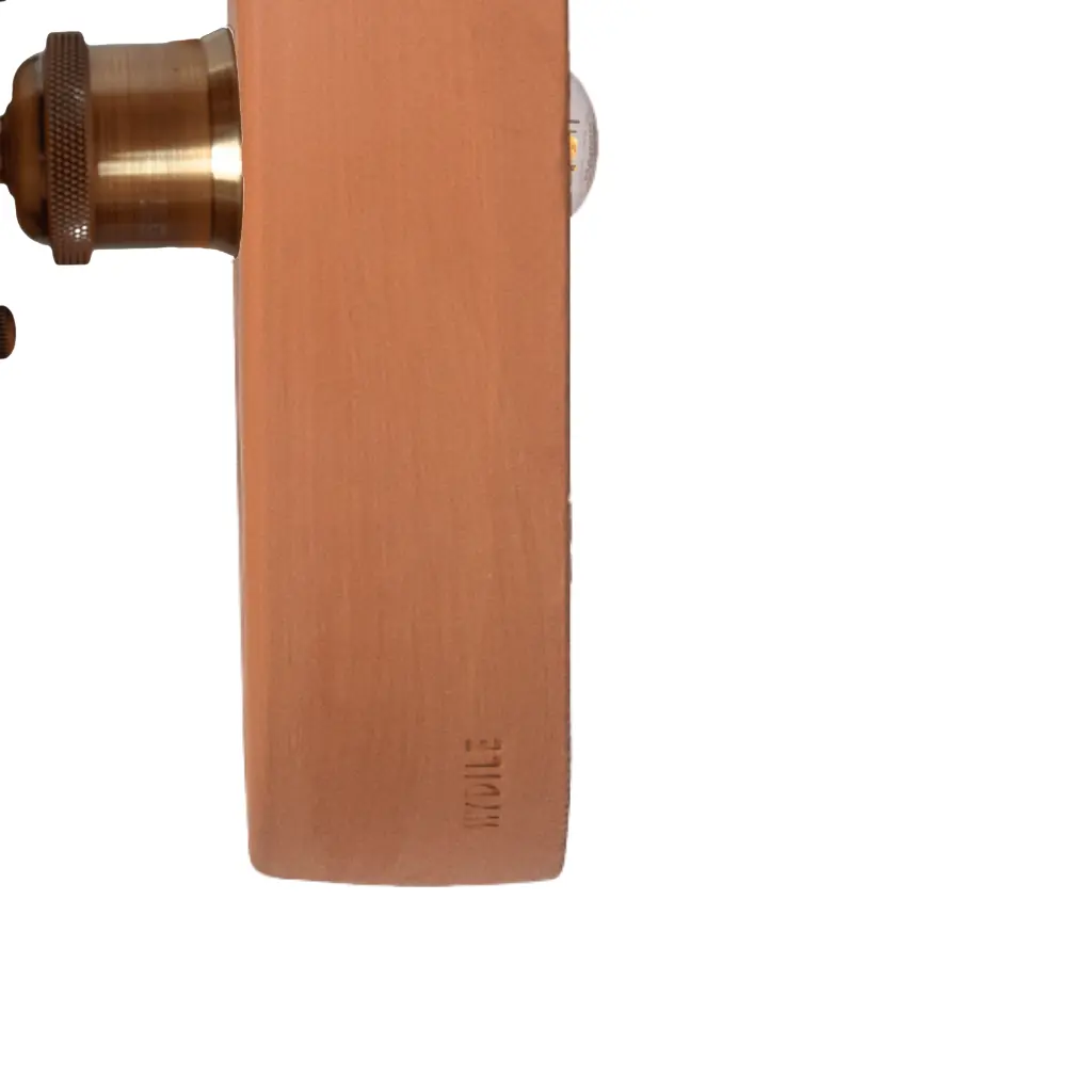 YVETTE TAILLE M - Applique murale en terre cuite ocre D29xH6,5cm