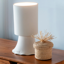 PAULA - lampe à poser en terre cuite blanche