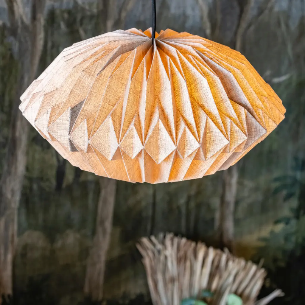 MAKEMAKE - Suspension en lin D64 H30cm