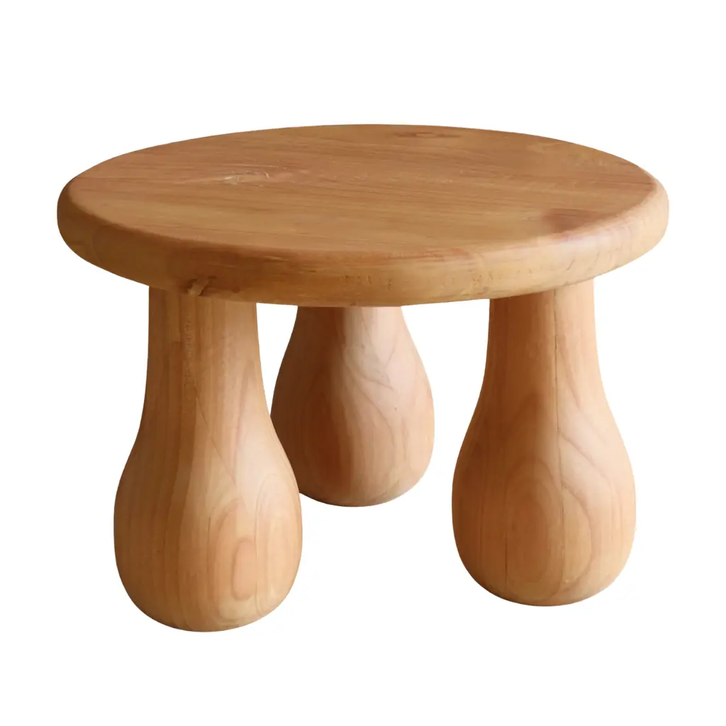 SUZIE - Table basse en bois de mindi