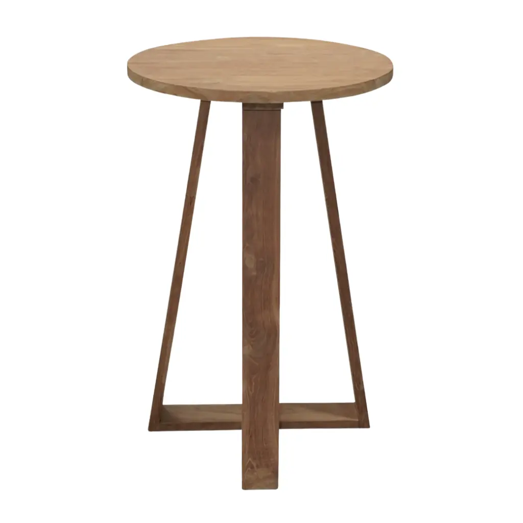 BAMBEA - Table haute en teck