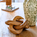 CARRA - objet décoratif en teck