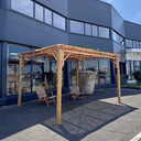 Pergola en bambou 3x4m