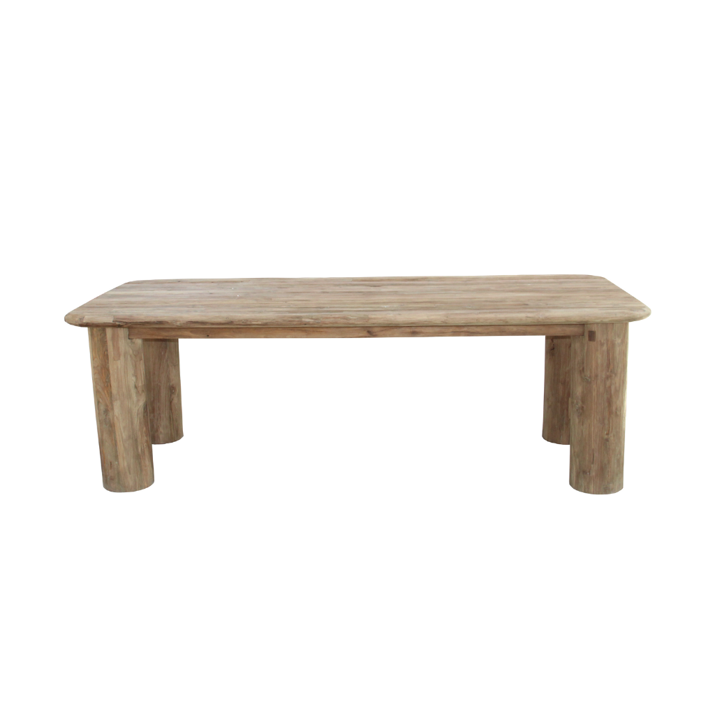 VASCO S - Table Rectangle en teck recyclé