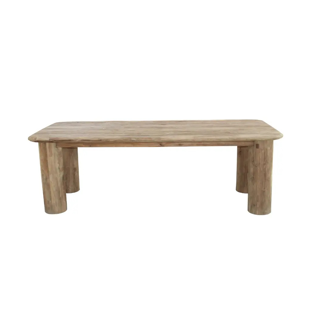 VASCO S - Table Rectangle en teck recyclé