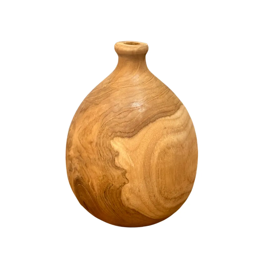 AMANDE - Objet déco en teck