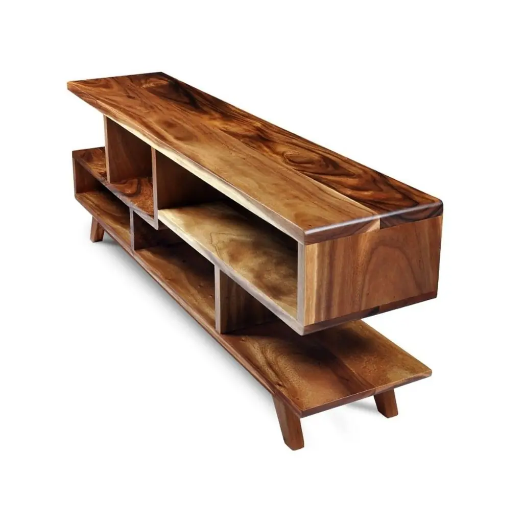 HUGO - Meuble TV en bois de suar