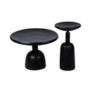 BLACKY S - Table d'appoint bois de suar noir