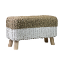 COCOONING - Banc en jonc et bois albizia
