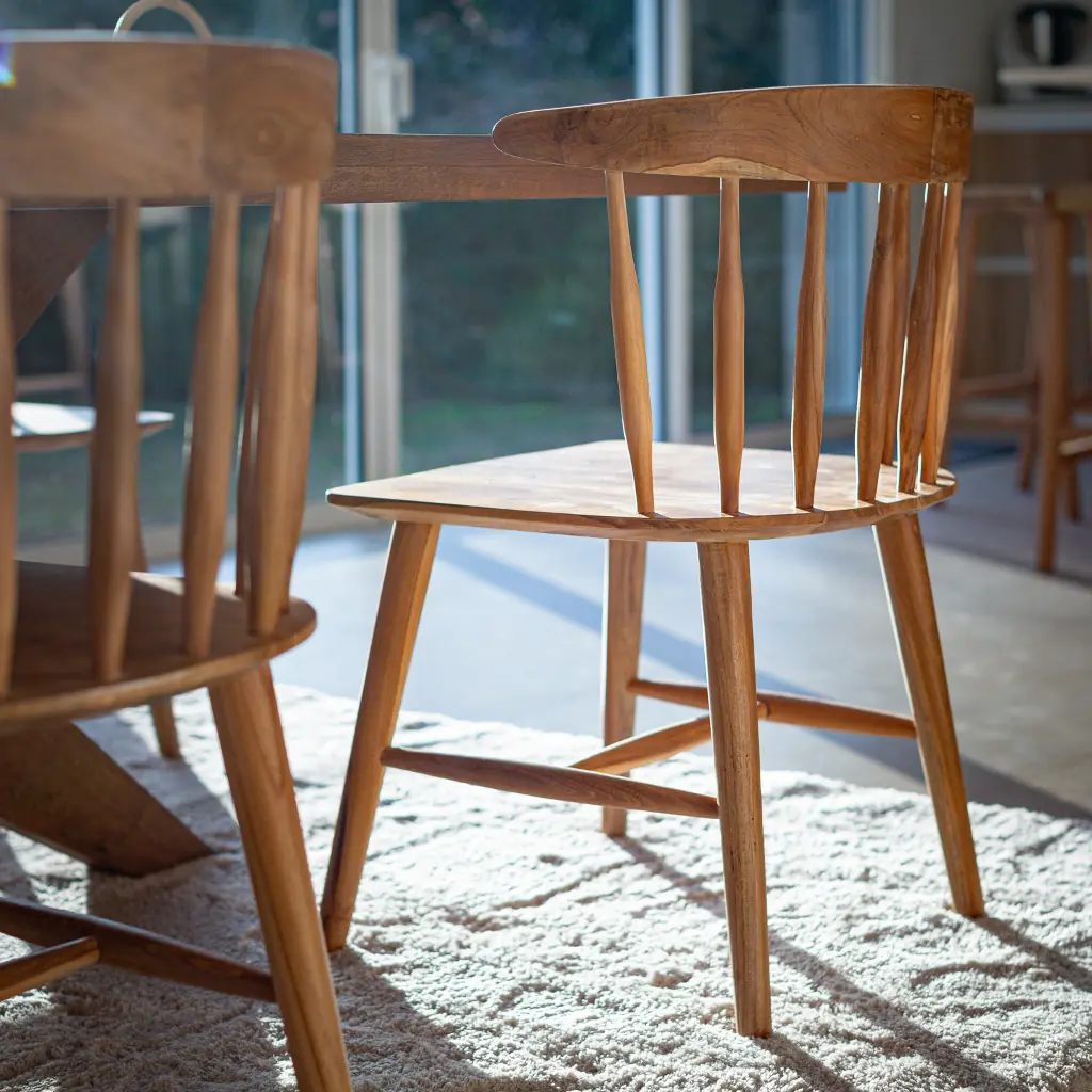 GIGI - Chaise en bois de teck