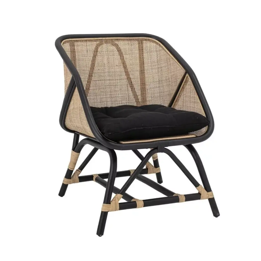 POLKA - Fauteuil en rotin L71xH80xl65,00cm