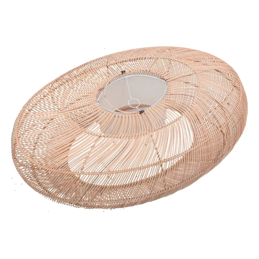 MOLLY - Suspension ovale en rotin