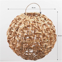 BOLA - Suspension ronde en bambou torsadé