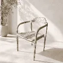 RITA - Chaise en bois pour bar de plage et professionnels