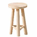 GILLI - Tabouret en bois de teck