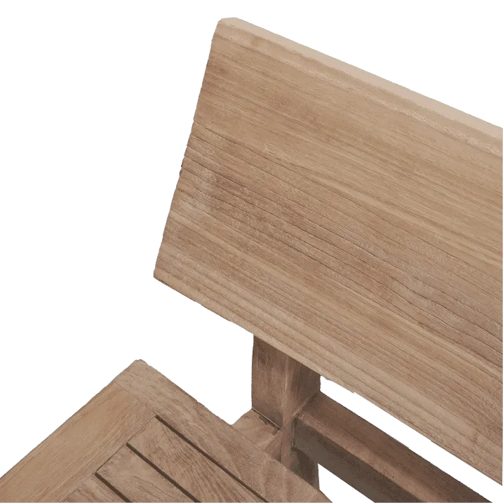 LOUISA - Fauteuil en bois de teck