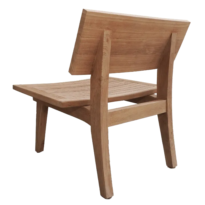 fauteuil en teck - mobilier pour professionnels - chr